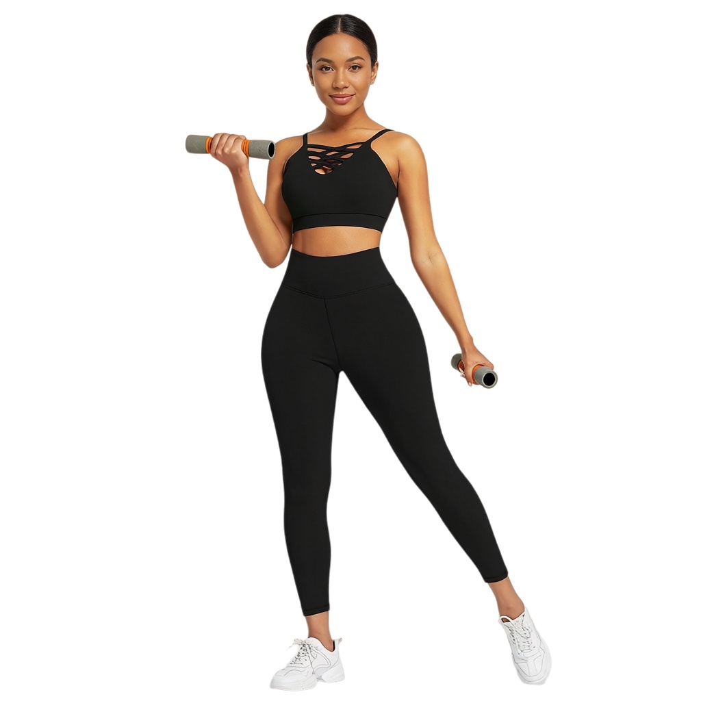 Yoga Fitness Women - 3 Pieces Women's Yoga Fitness Set