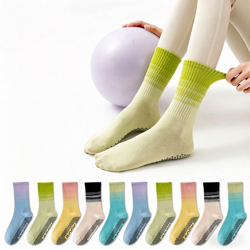 Yoga Fitness Youtube - Dreamlikelin 1 Pair Women's Mid-Calf Yoga