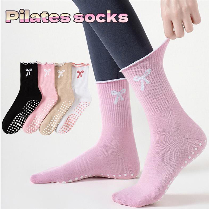 Yoga Fitness Youtube - Dreamlikelin 1 Pair Women's Mid-Calf Pilates