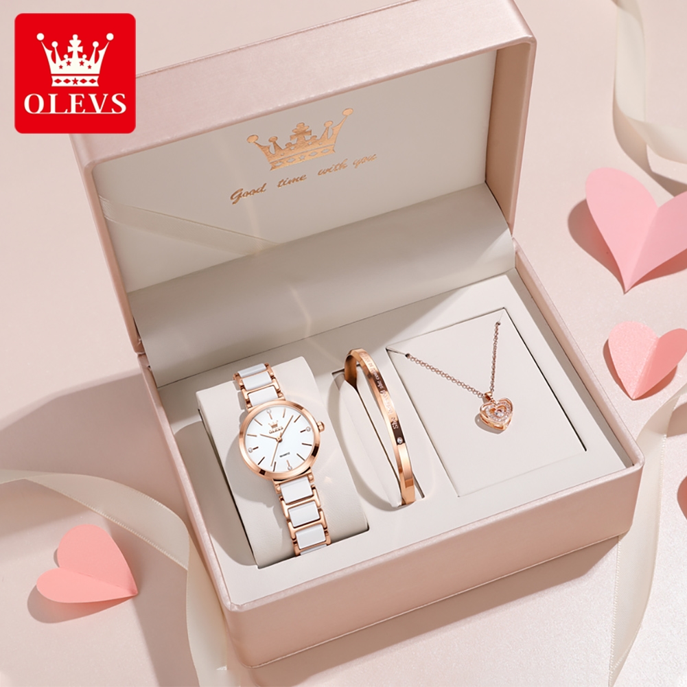 Resistance Bands - OLEVS Women Watch 5877 Luxury Elegant