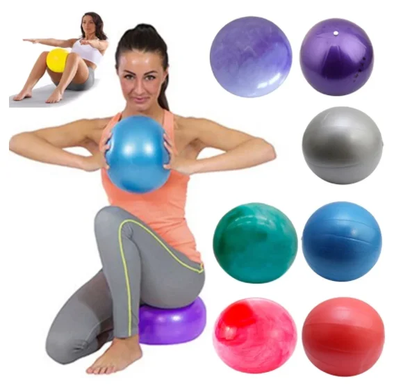 Exercise Ball Stability - 2026 Custom 9'' Round PVC Gym