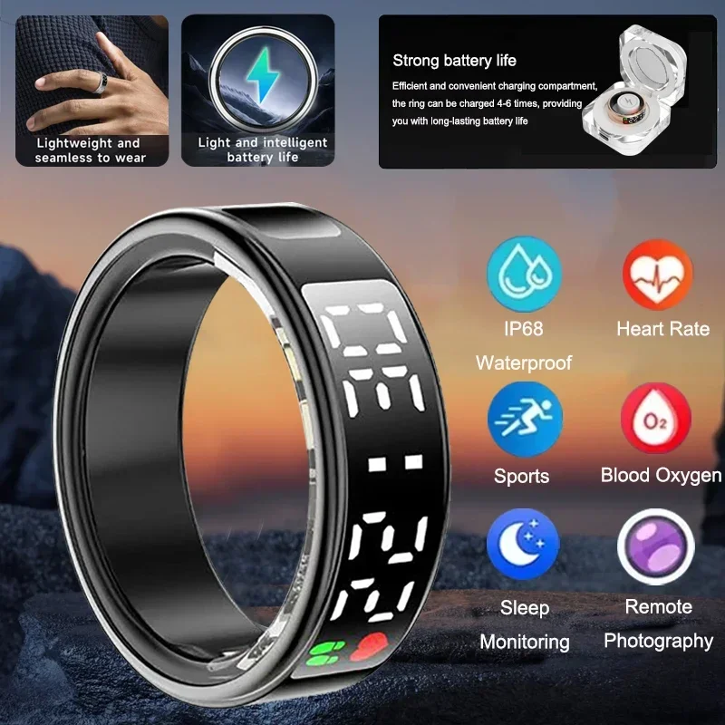 Wrist Wraps Fitness - Smart Ring For Men Women Heart