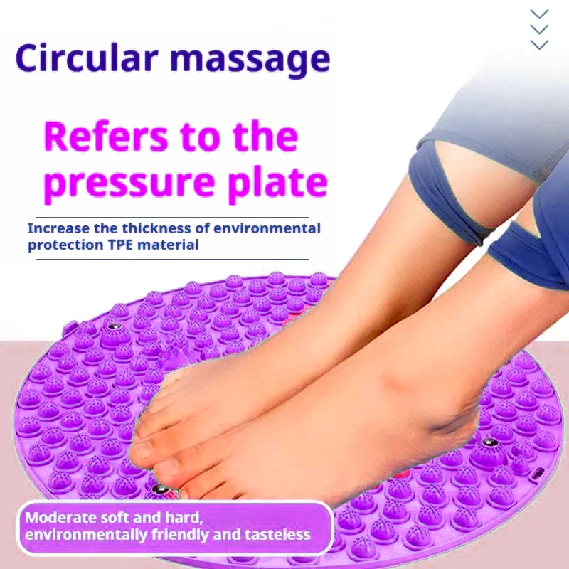 Yoga And Fitness Mat - Foot Massage Acupressure Mat Muscle Relaxation