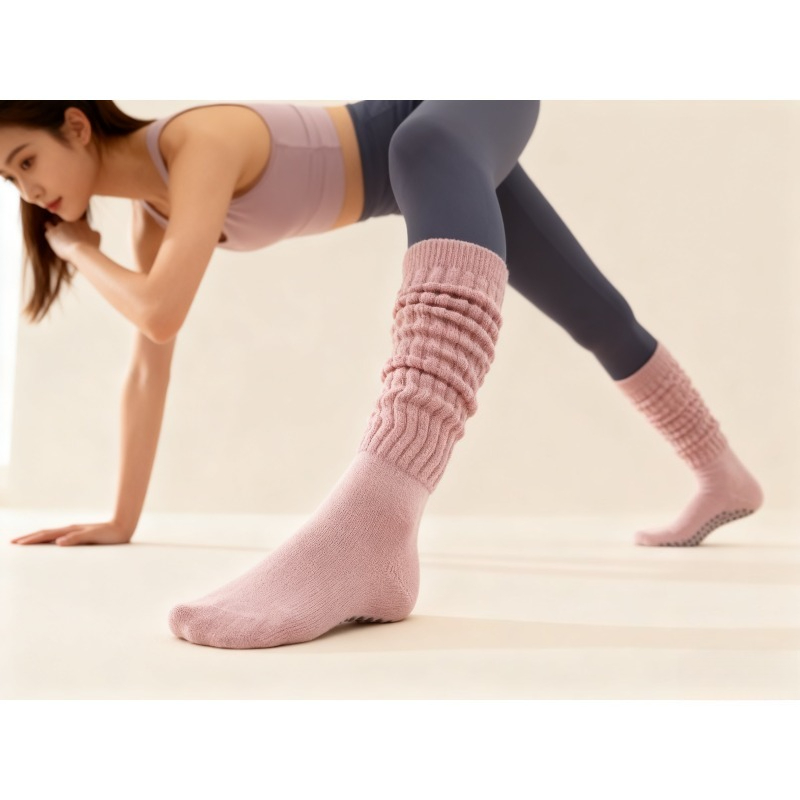 Women Cotton Non Slip Pilate S - Yoga Fitness Youtube ulasan dan harga
