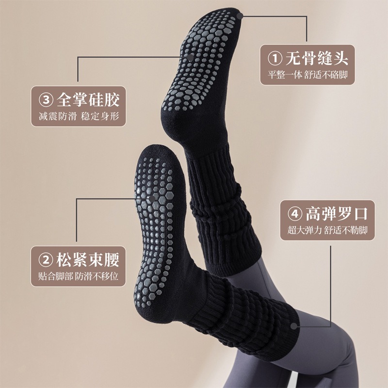 Women Cotton Non Slip Pilate S - Yoga Fitness Youtube ulasan dan harga
