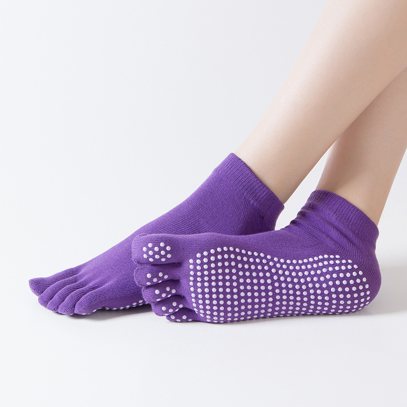 High Quality Women Yoga Socks  - Yoga Fitness Youtube ulasan dan harga