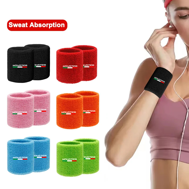 Sports Wristbands Sweat Bands  - Wrist Wraps Fitness ulasan dan harga