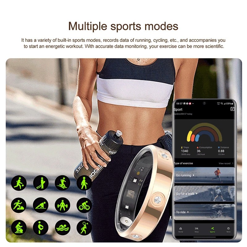 For Xiaomi Smart Ring Women Me - Wrist Wraps Fitness ulasan dan harga