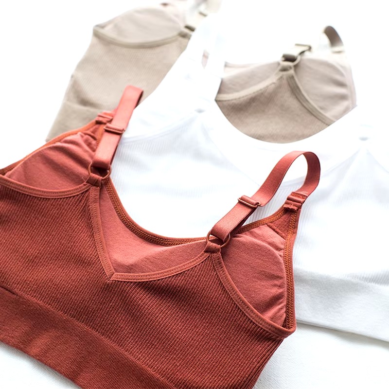 Sexy Seamless Brassiere Bras f - Yoga Fitness Youtube ulasan dan harga