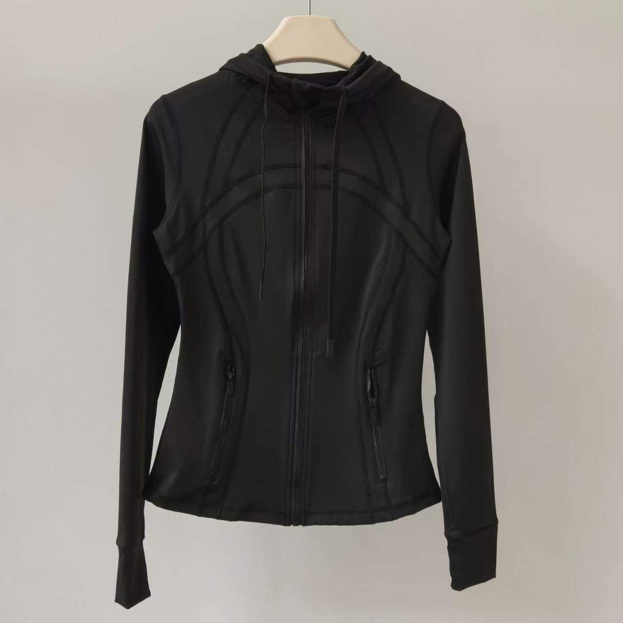 Women's Long-Sleeved Yoga Jack - Yoga Fitness Jacket ulasan dan harga