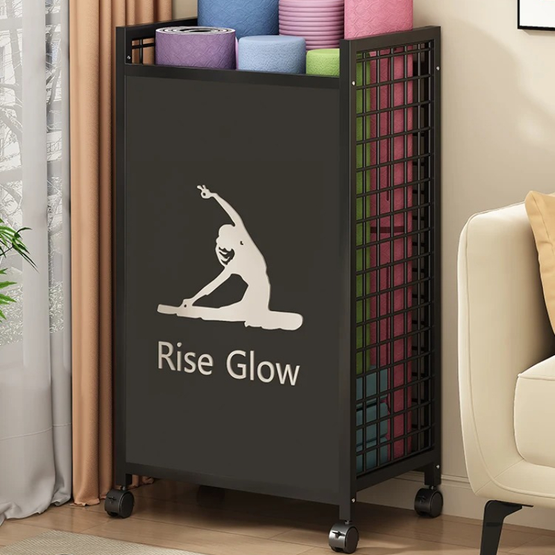 Mobile Fitness Cart with Wheel - Yoga Fitness Studio ulasan dan harga