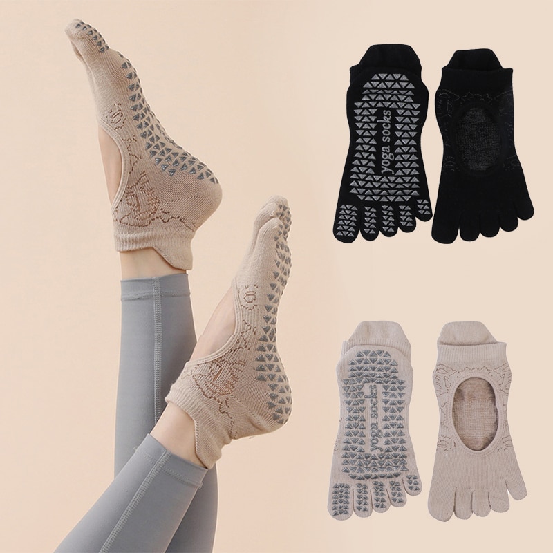 Women Yoga Toe Socks High Qual - Yoga Fitness Dance ulasan dan harga