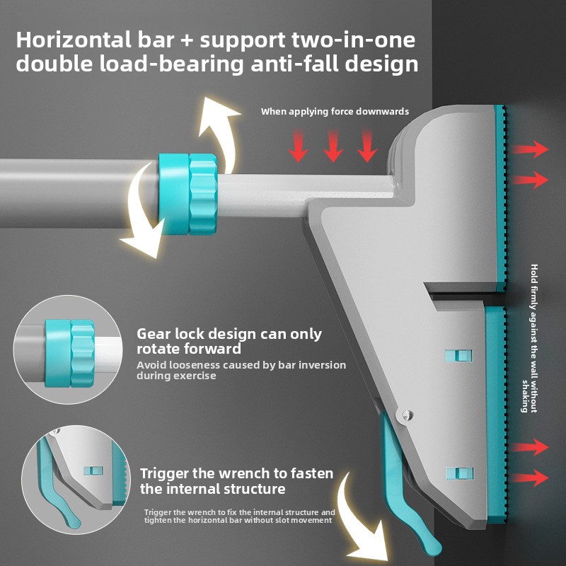 No-Drill Door Frame Pull up Ba - Pull Up Bar Doorframe ulasan dan harga