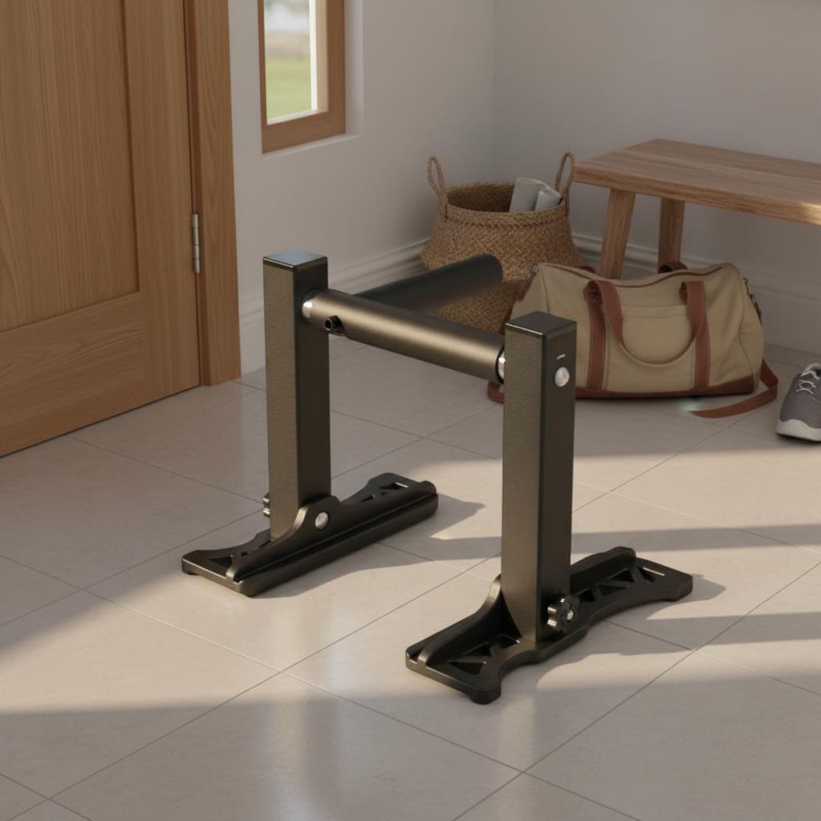 2 Pieces Adjustable Pull-up St - Pull Up Bar Doorframe ulasan dan harga