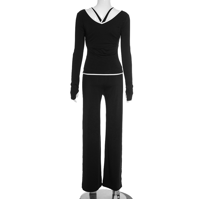 Women Tracksuits Color Patchwo - Yoga Và Fitness ulasan dan harga