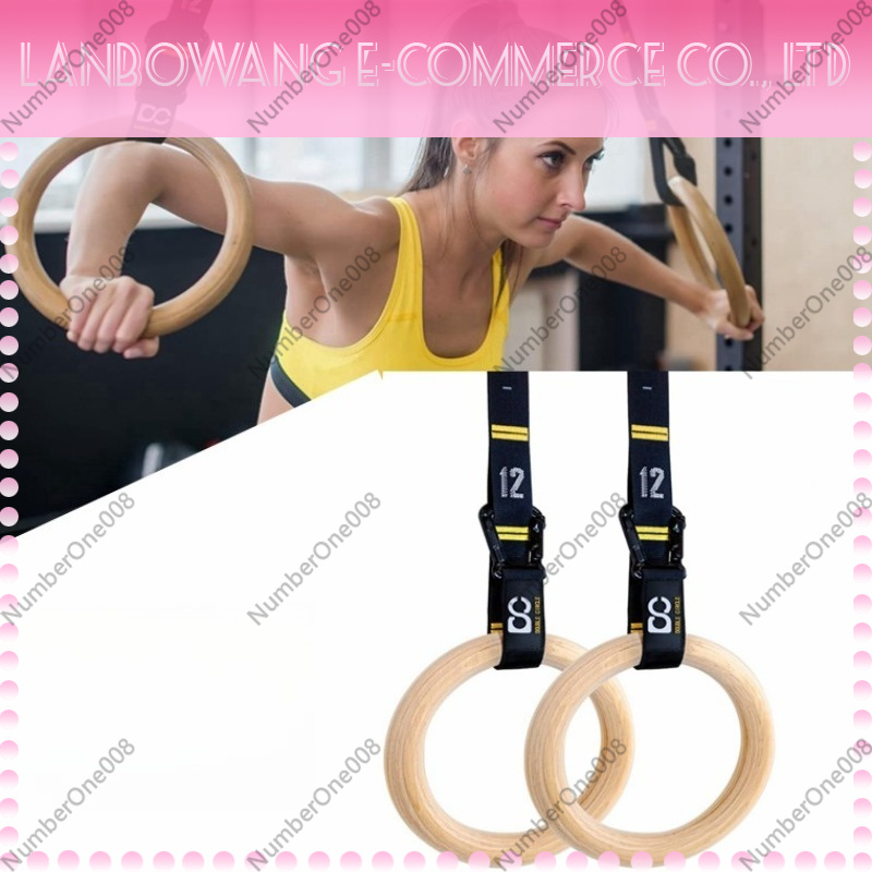 Solid Birch Wood Gymnastic Rin - Gymnastics Rings ulasan dan harga