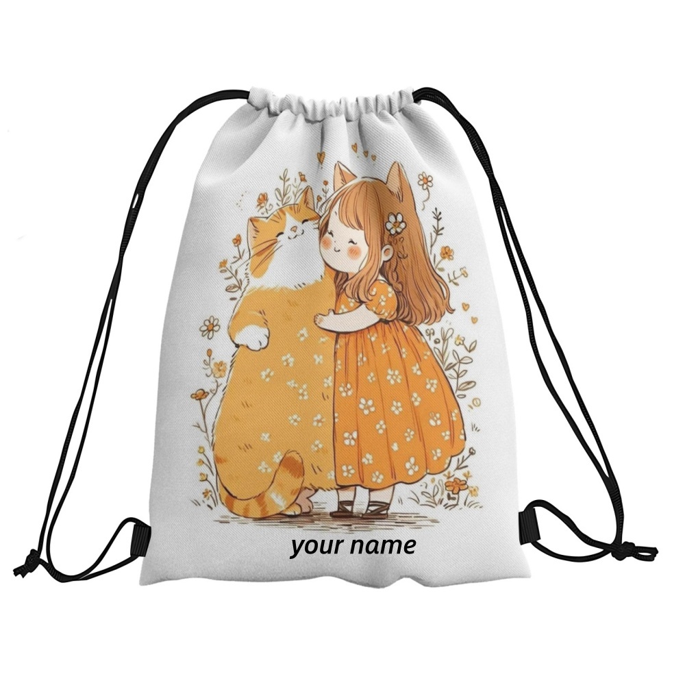 1PC Cute Girl Print Custom Tex - Yoga Fitness Gifts ulasan dan harga