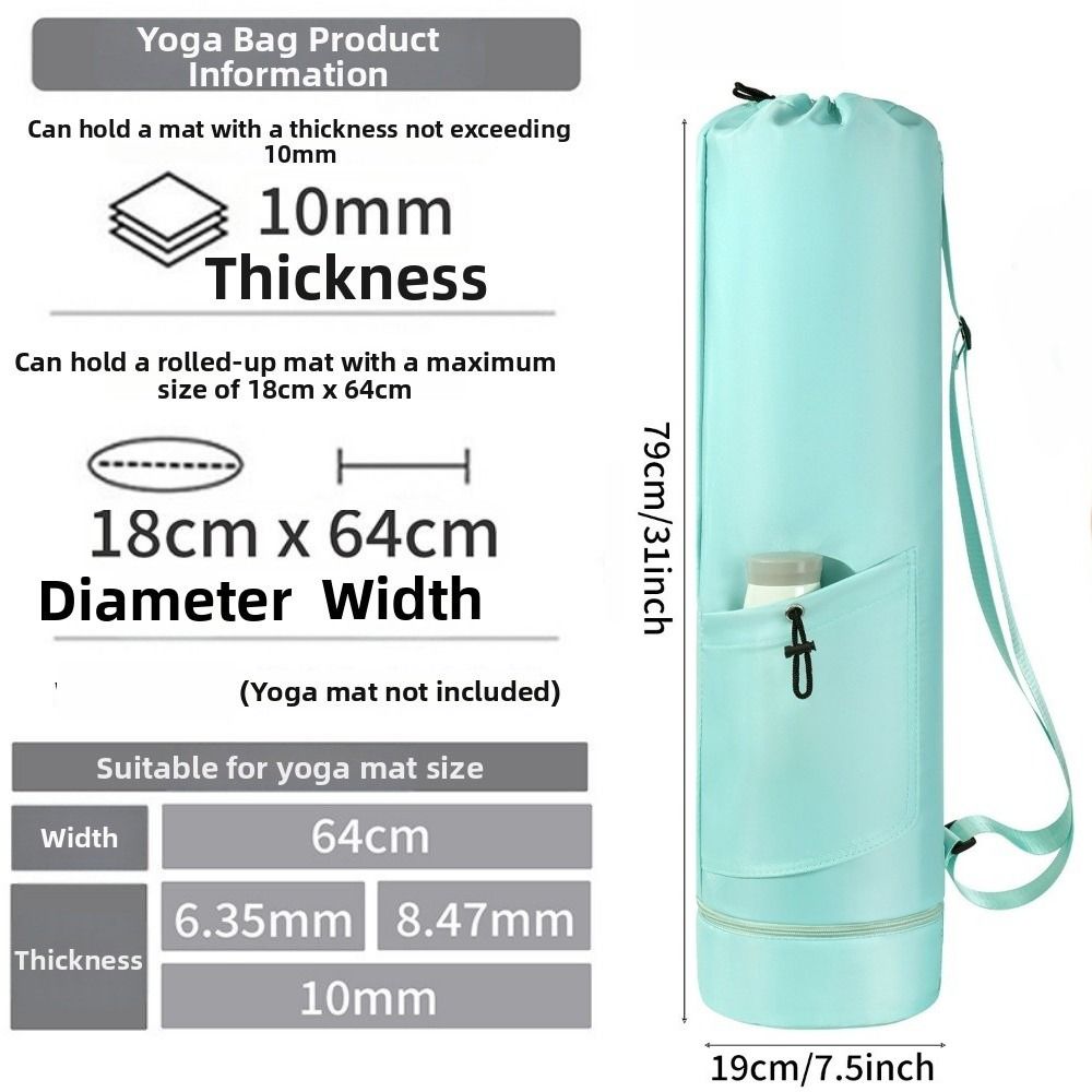Large Capacity Yoga Mat Storag - Yoga And Fitness Mat ulasan dan harga