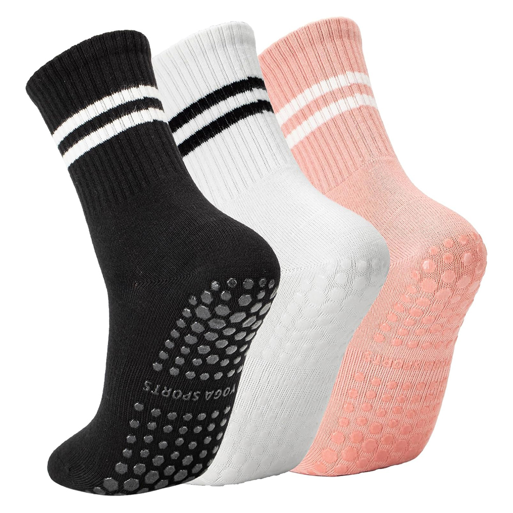 Yoga Pilates Socks with Grips  - Yoga Dance & Fitness Center Llc ulasan dan harga
