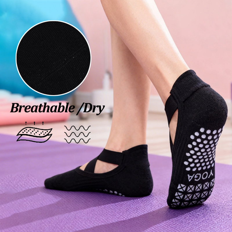 Women Non-Slip Yoga Socks Sili - Yoga Fitness Women ulasan dan harga