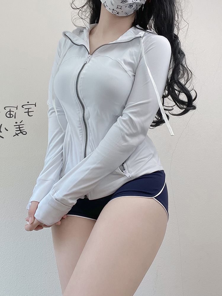 LULU FLORA Yoga clothing breat - Yoga Fitness Jacket ulasan dan harga