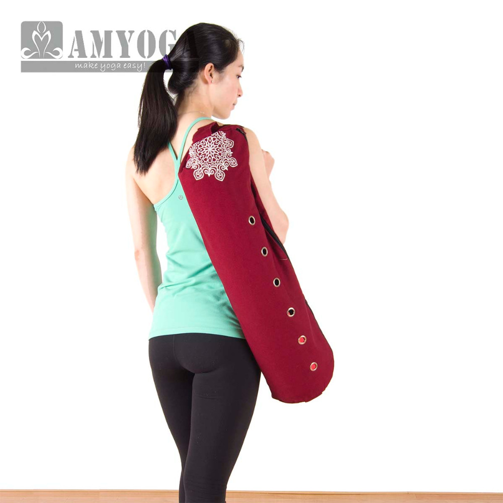 Canvas Yoga Mat Bag Single Sho - Yoga And Fitness Mat ulasan dan harga