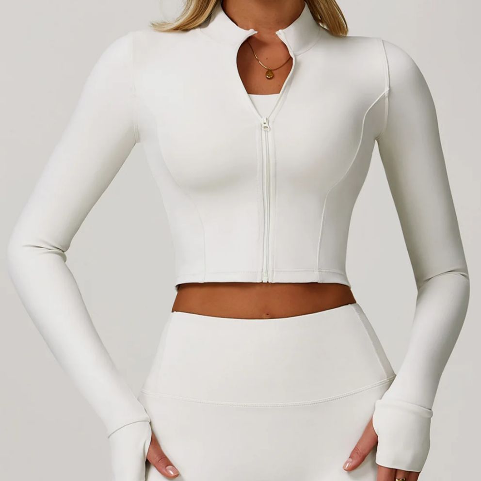 Yoga Coat Short Sport Jacket W - Yoga Fitness Jacket ulasan dan harga