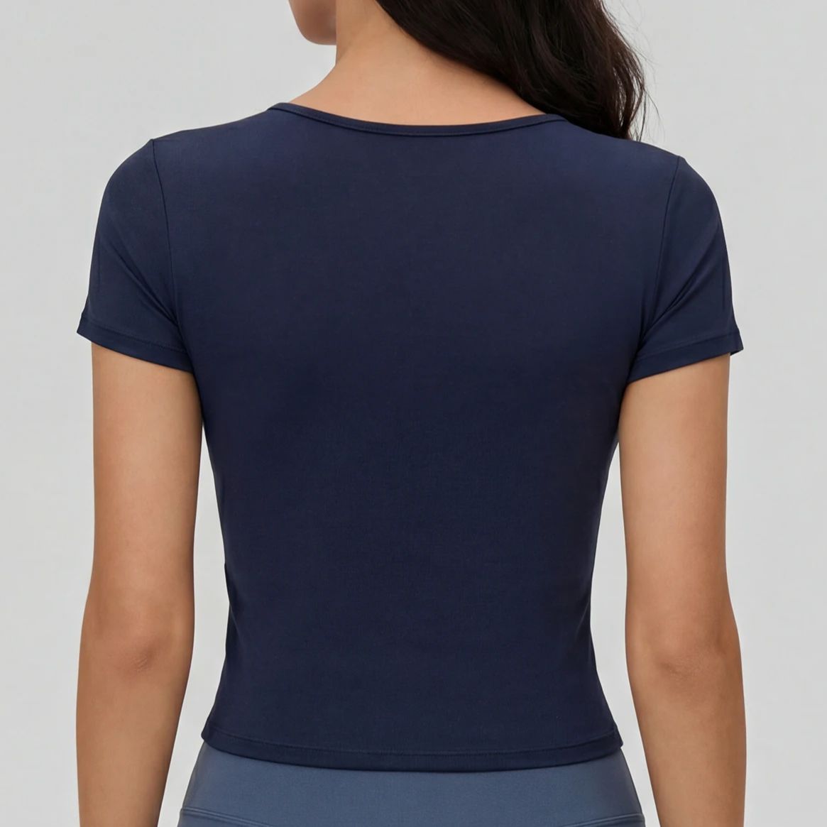Women's V-neck short-sleeve yo - Yoga Và Fitness ulasan dan harga