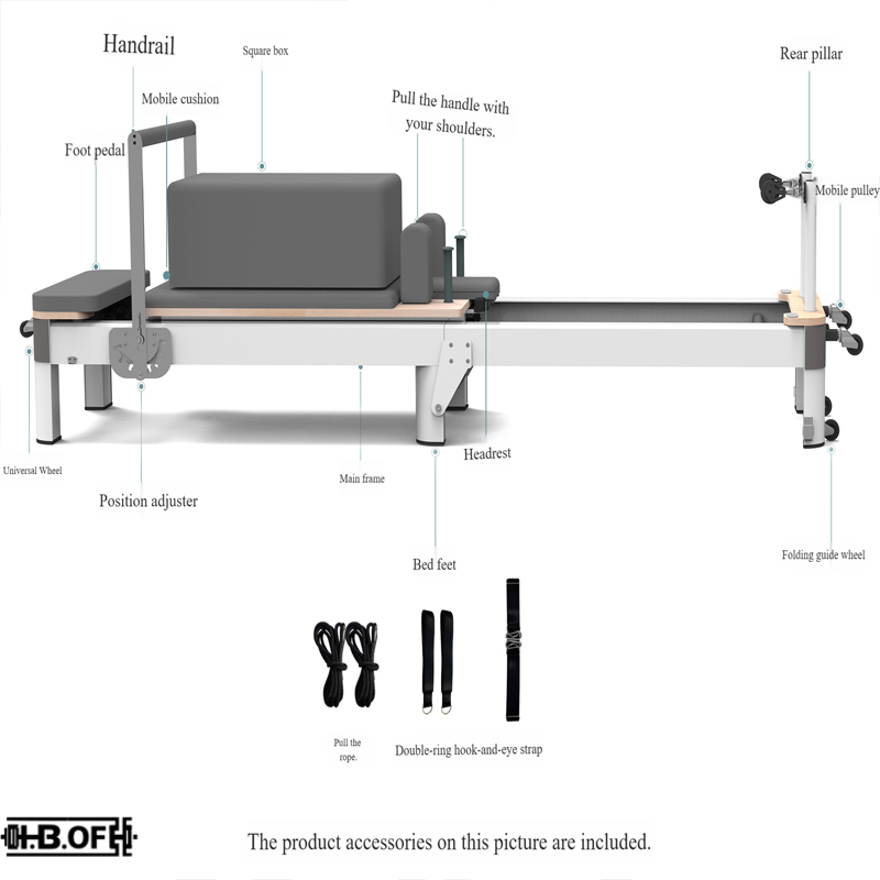 Aluminum Alloy Heightened Fold - Yoga Fitness Studio ulasan dan harga