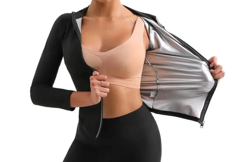 Sweating clothes, running swea - Yoga Fitness Jacket ulasan dan harga
