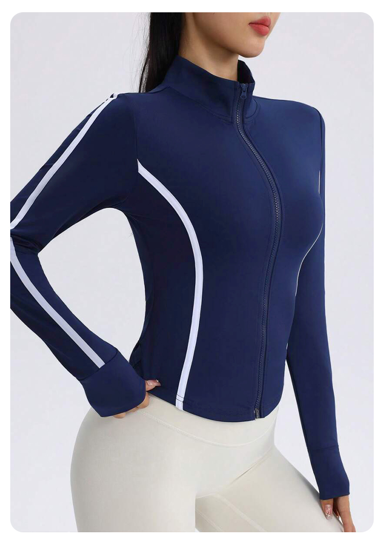 Women's Breathable Sports Jack - Yoga Fitness Jacket ulasan dan harga