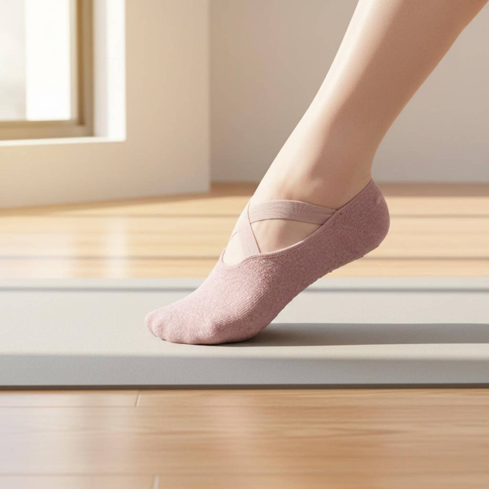 Non Slip Fitness Socks Breatha - Yoga Fitness Studio ulasan dan harga