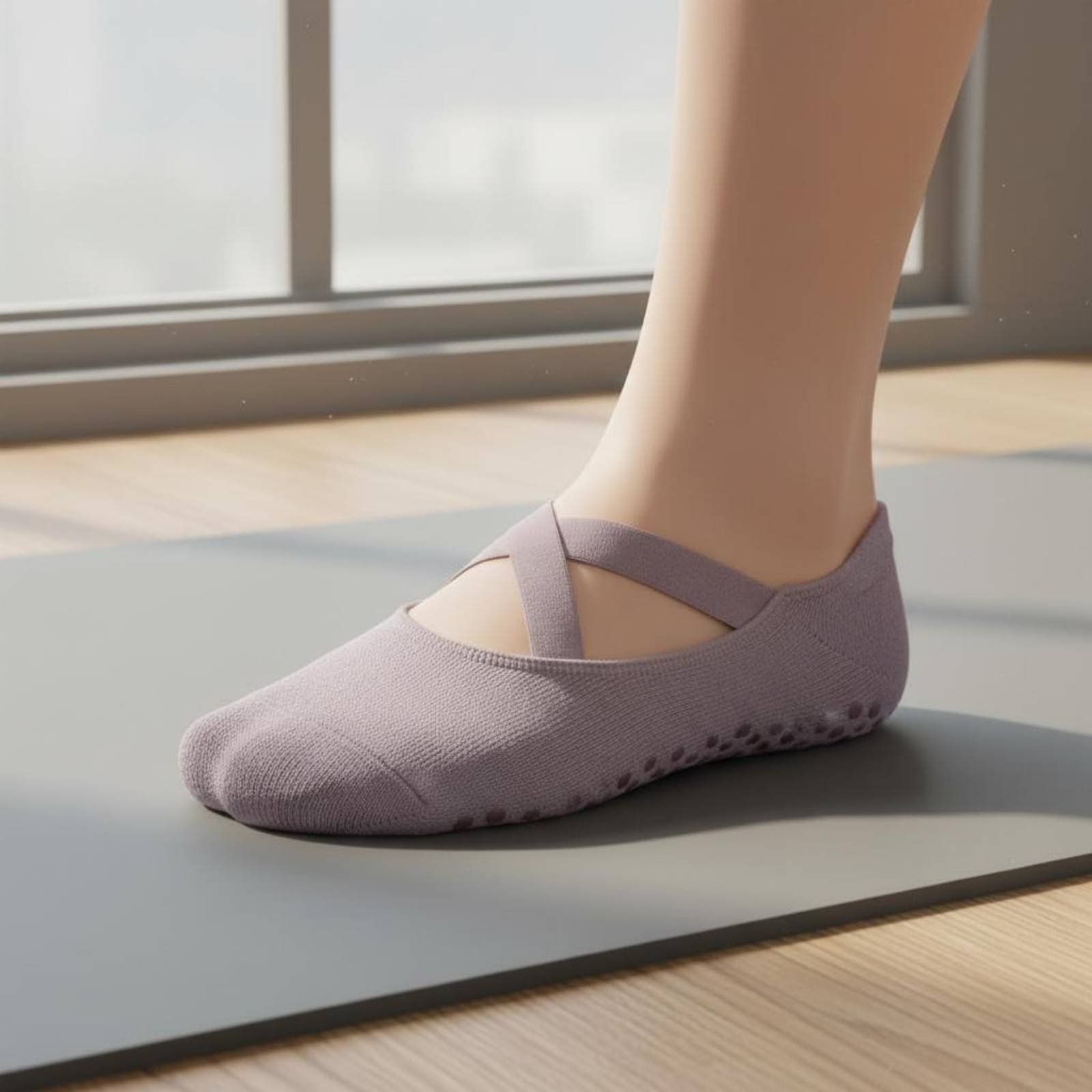 Non Slip Fitness Socks Breatha - Yoga Fitness Studio ulasan dan harga