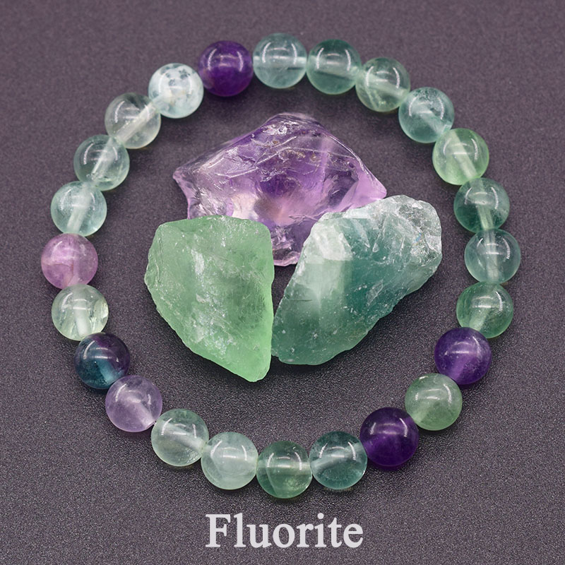Original Fluorite Bracelet wit - Yoga Fitness Gifts ulasan dan harga