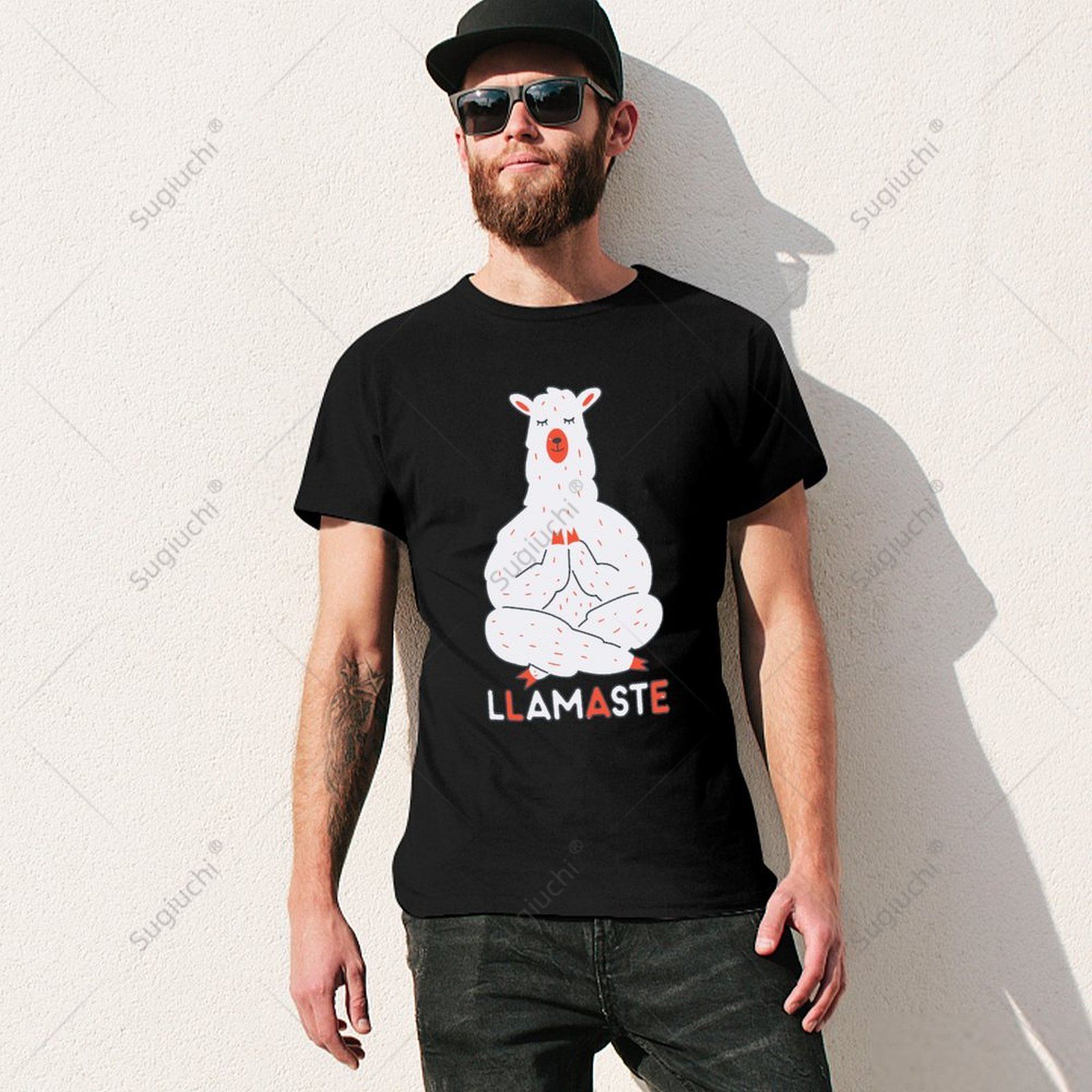 Unisex Men Llamaste Funny Zen  - Yoga Fitness Gifts ulasan dan harga