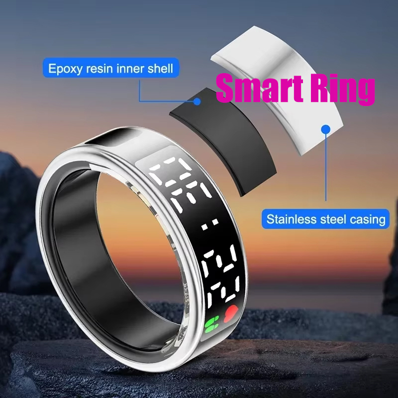 Fitness Sleep Smart Ring LED D - Gymnastics Rings ulasan dan harga
