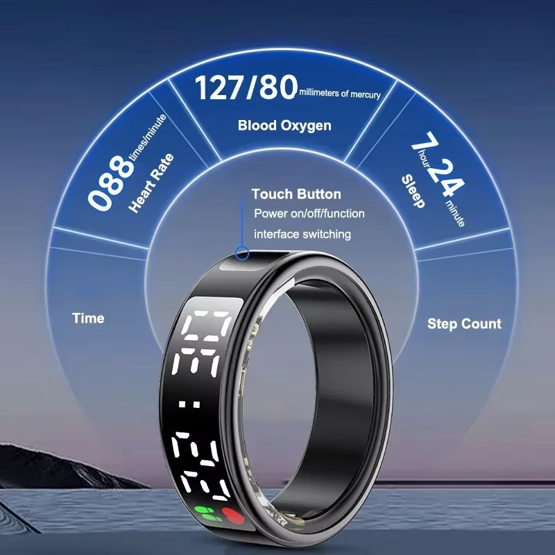 Fitness Sleep Smart Ring LED D - Gymnastics Rings ulasan dan harga