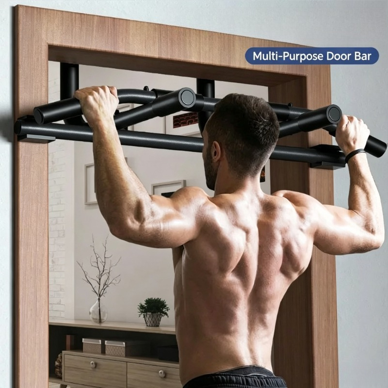 Portable Door Frame Chin-Up Ba - Pull Up Bar Doorframe ulasan dan harga