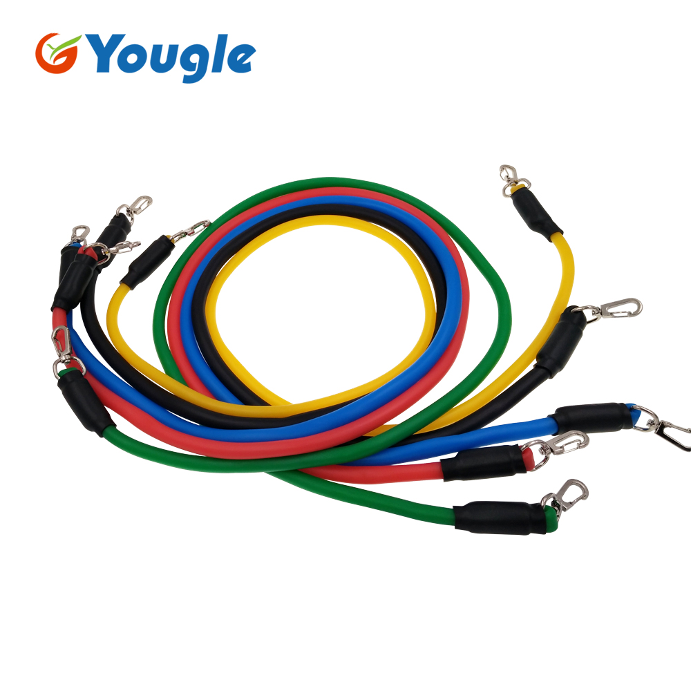 YOUGLE 11pcs/set Pull Rope Fit - Yoga Fitness Youtube ulasan dan harga