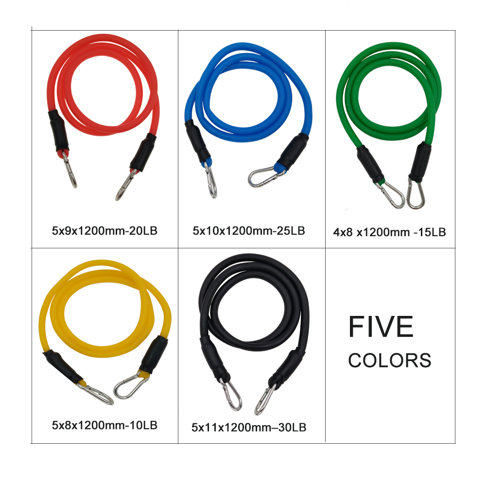 YOUGLE 11pcs/set Pull Rope Fit - Yoga Fitness Youtube ulasan dan harga