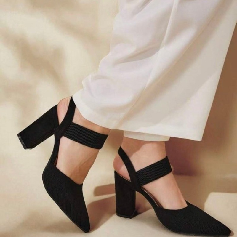 Pointed Toe Shallow Mouth Bloc - Resistance Bands ulasan dan harga
