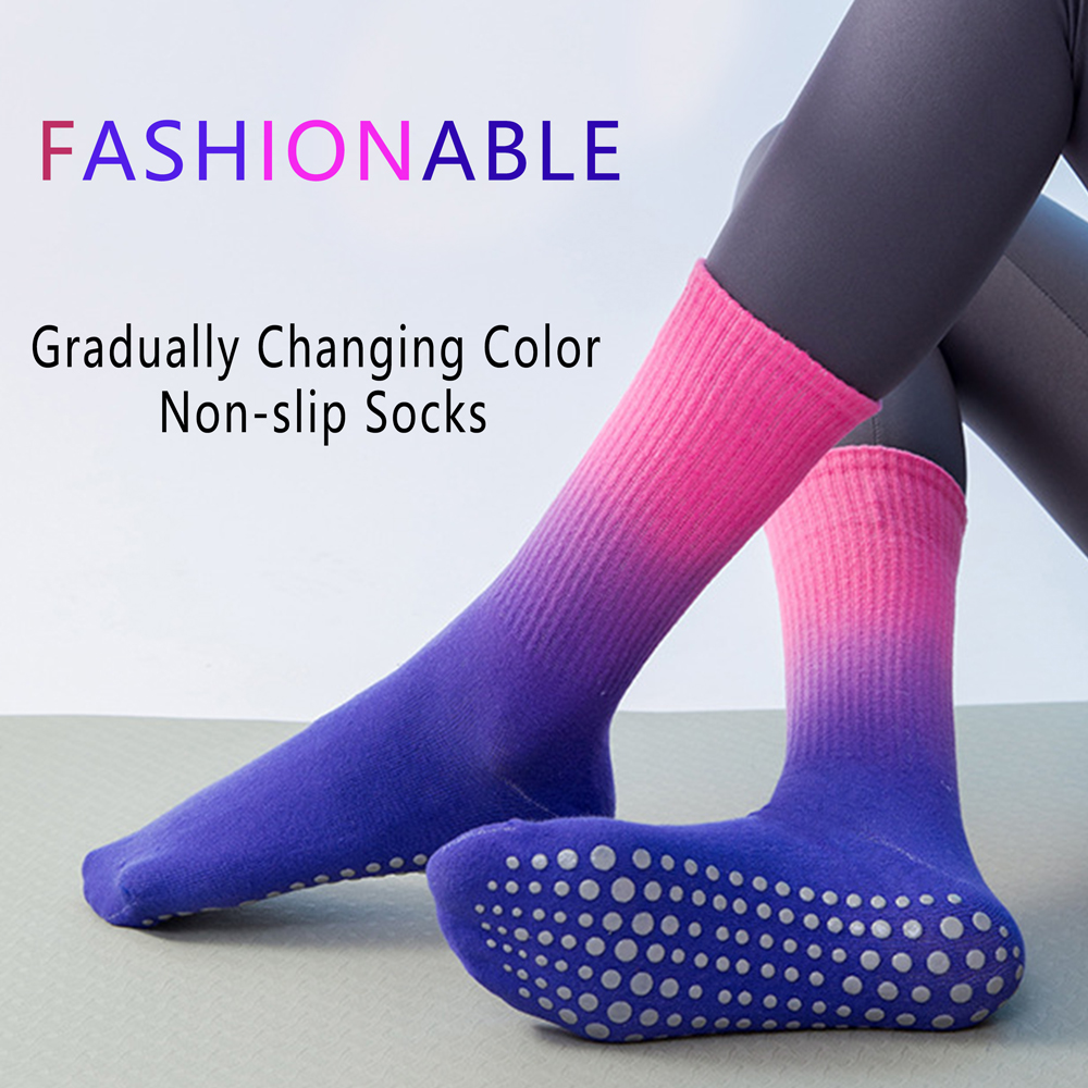 Colourful Women Sports Socks C - Yoga Fitness Youtube ulasan dan harga