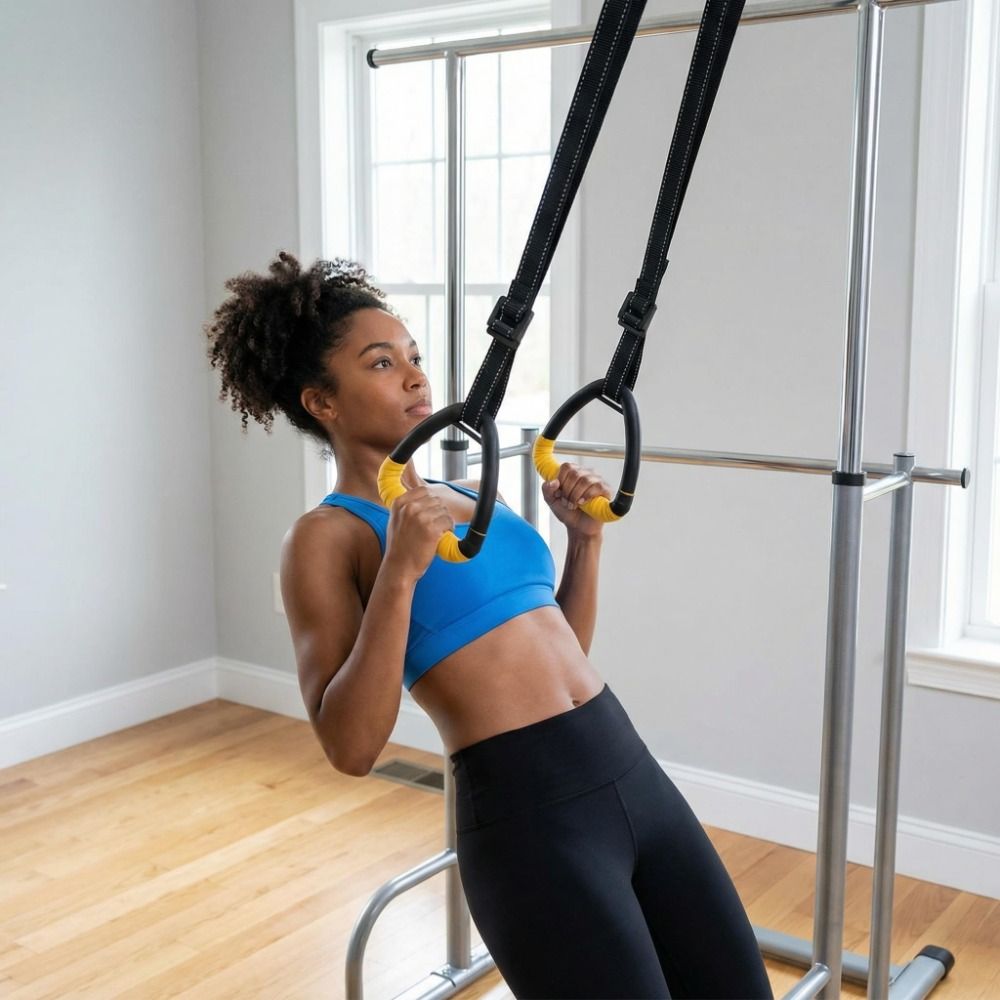 1 Pair Premium No-Punch Gymnas - Gymnastics Rings ulasan dan harga