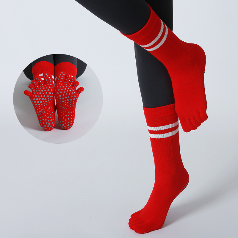 Women Non-slip Five Fingers Yo - Yoga Fitness Youtube ulasan dan harga